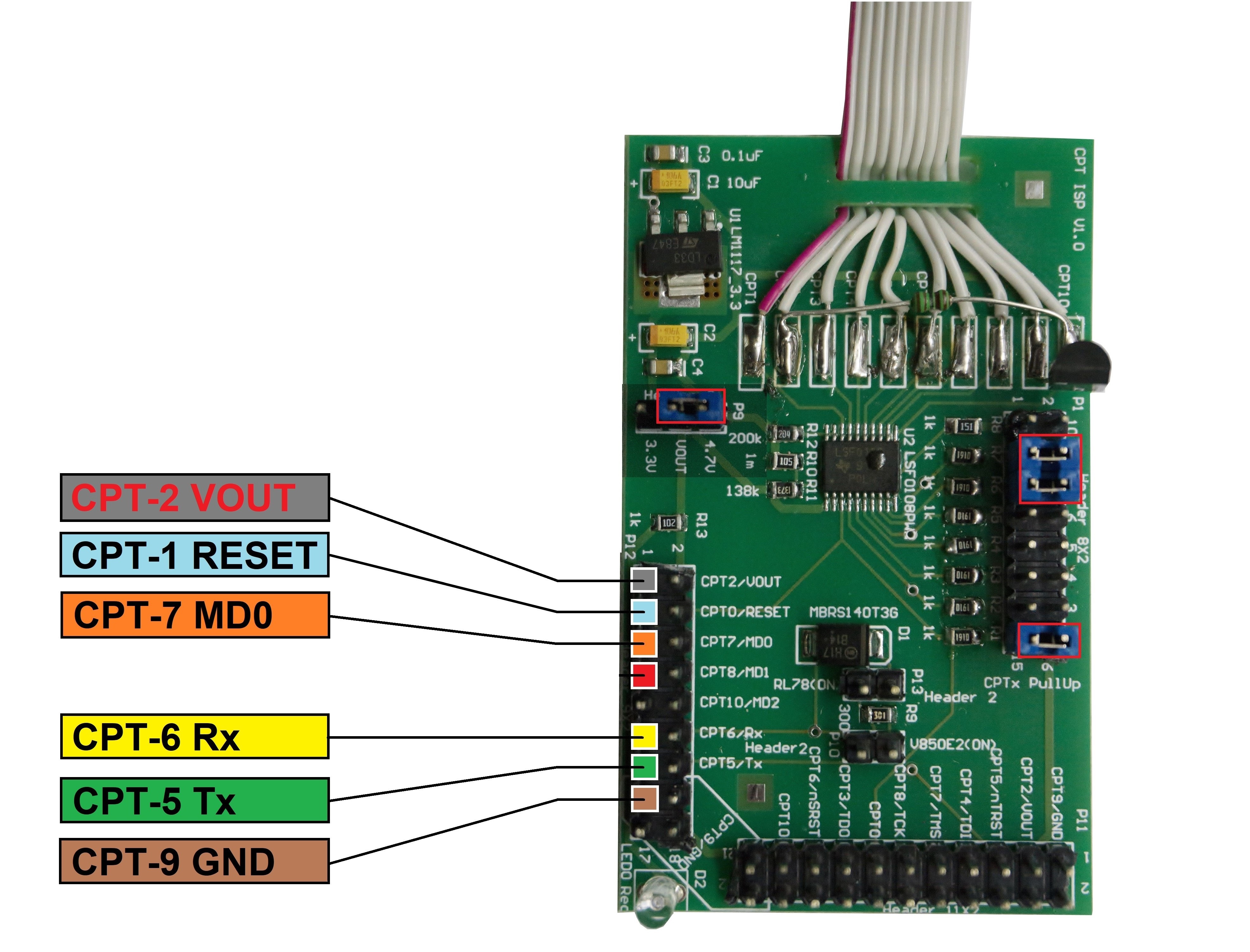 Renesas flash programmer схема
